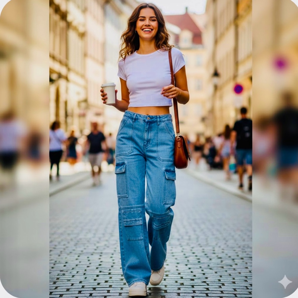 🚨3X$30🚨 Refuge Cargo Jeans